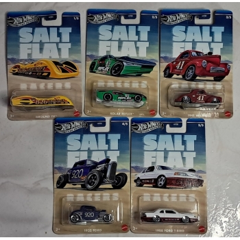 Hot Wheels 1:64 Zestaw Salt Flat Racers - 5 szt